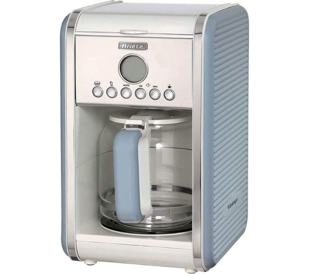 ARIETE Vintage ARPK15 Toaster, Kettle & Coffee Machine Bundle - Blue image number 4 of 5