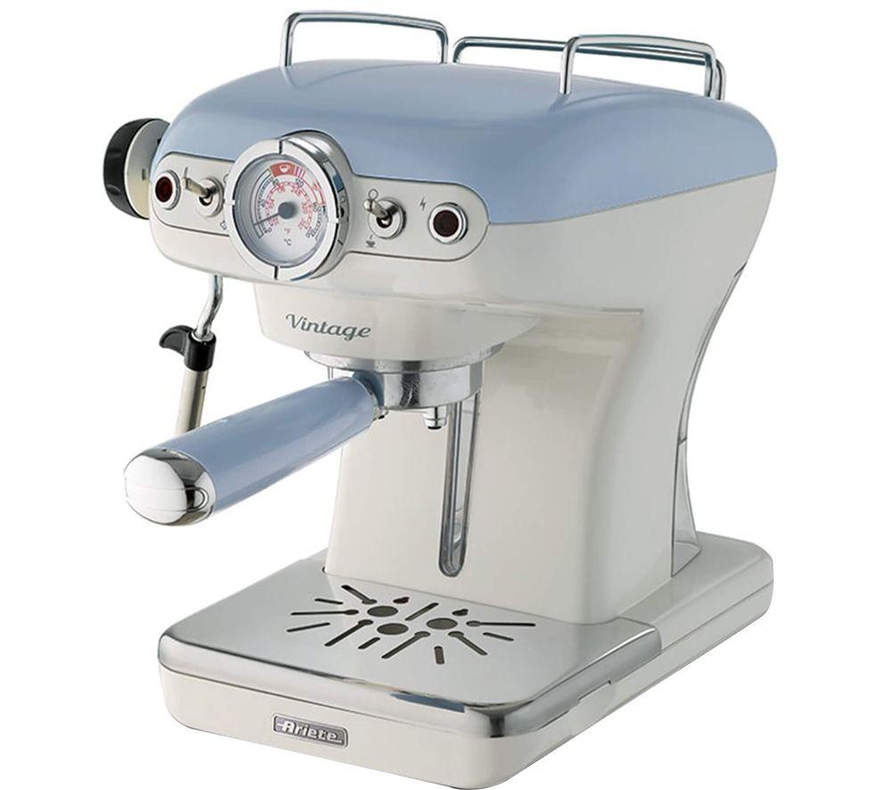 ARIETE Vintage ARPK18 Toaster, Kettle & Coffee Machine Bundle - Blue image number 4 of 5