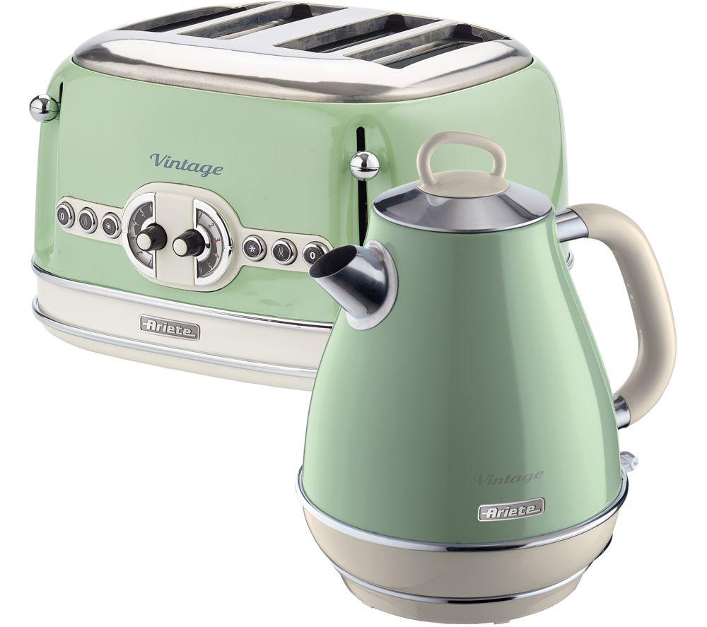 ARIETE Vintage ARPK20 4-Slice Toaster & Jug Kettle Bundle review