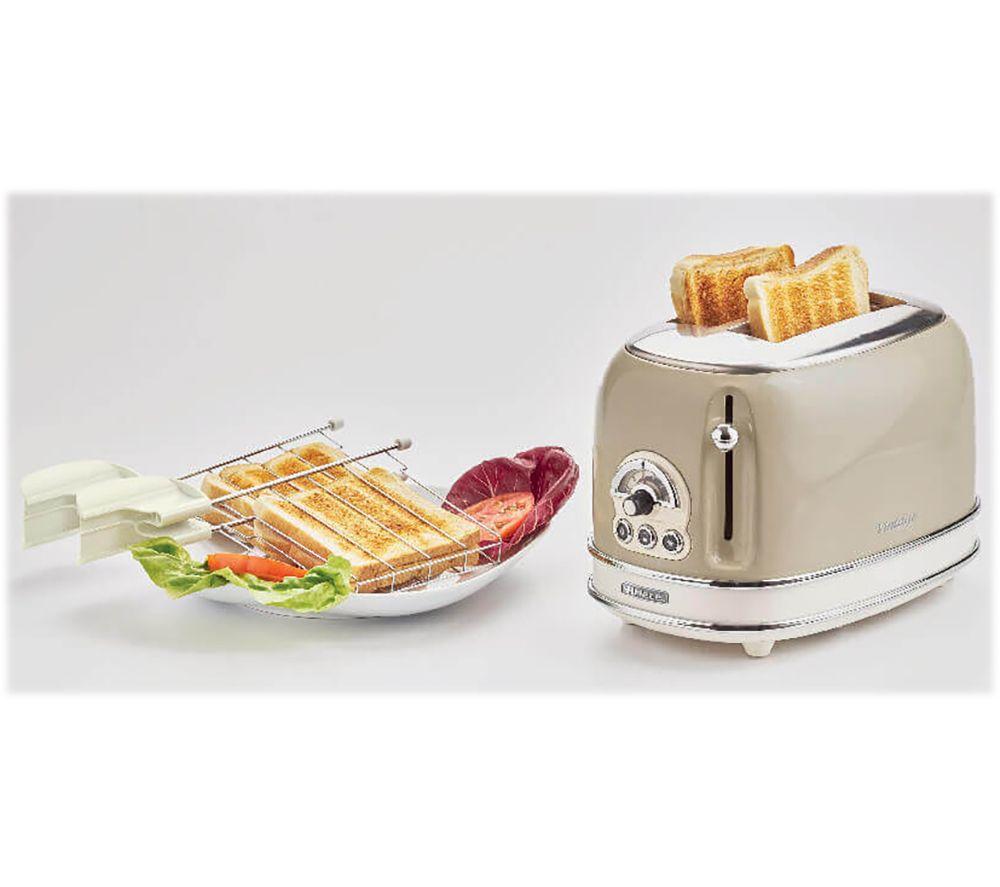 ARIETE Vintage ARPK22 2-Slice Toaster, Jug Kettle & Blender Bundle - Beige image number 11 of 14