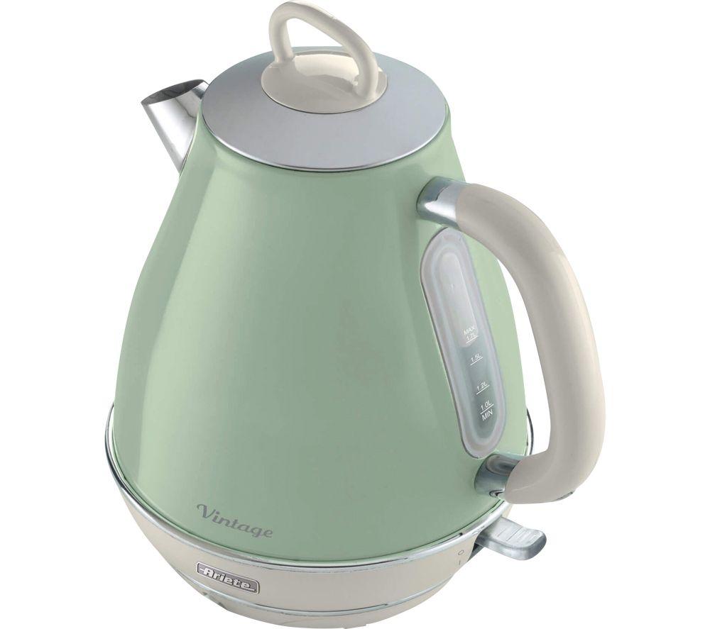 ARIETE Vintage ARPK23 2-Slice Toaster, Jug Kettle & Blender Bundle - Green image number 5 of 12