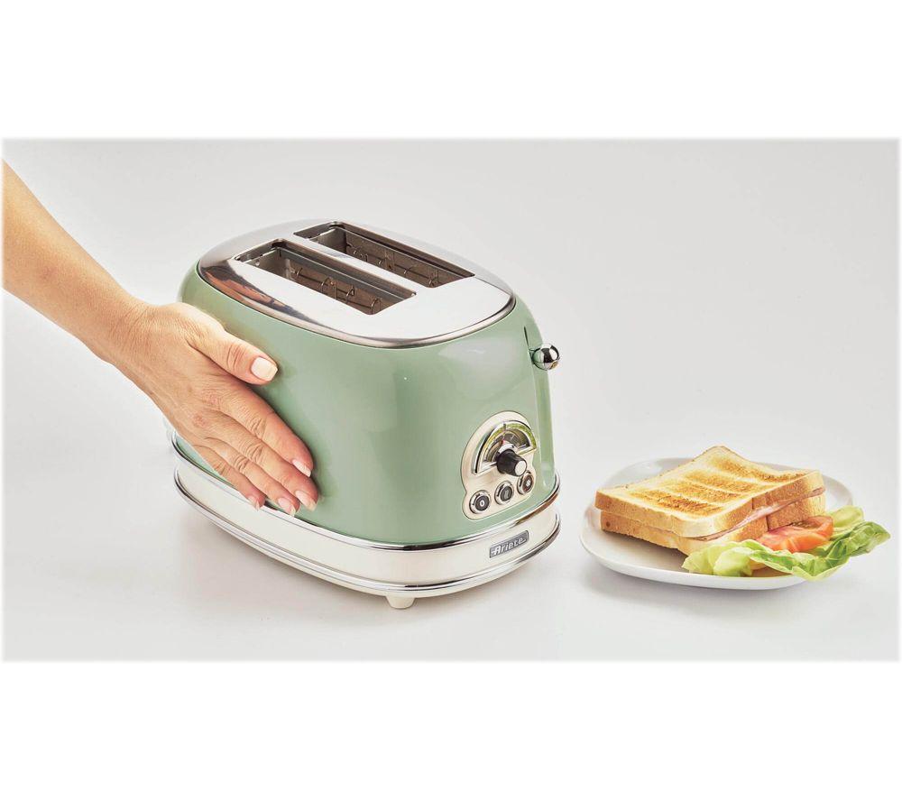 ARIETE Vintage ARPK23 2-Slice Toaster, Jug Kettle & Blender Bundle - Green image number 10 of 12