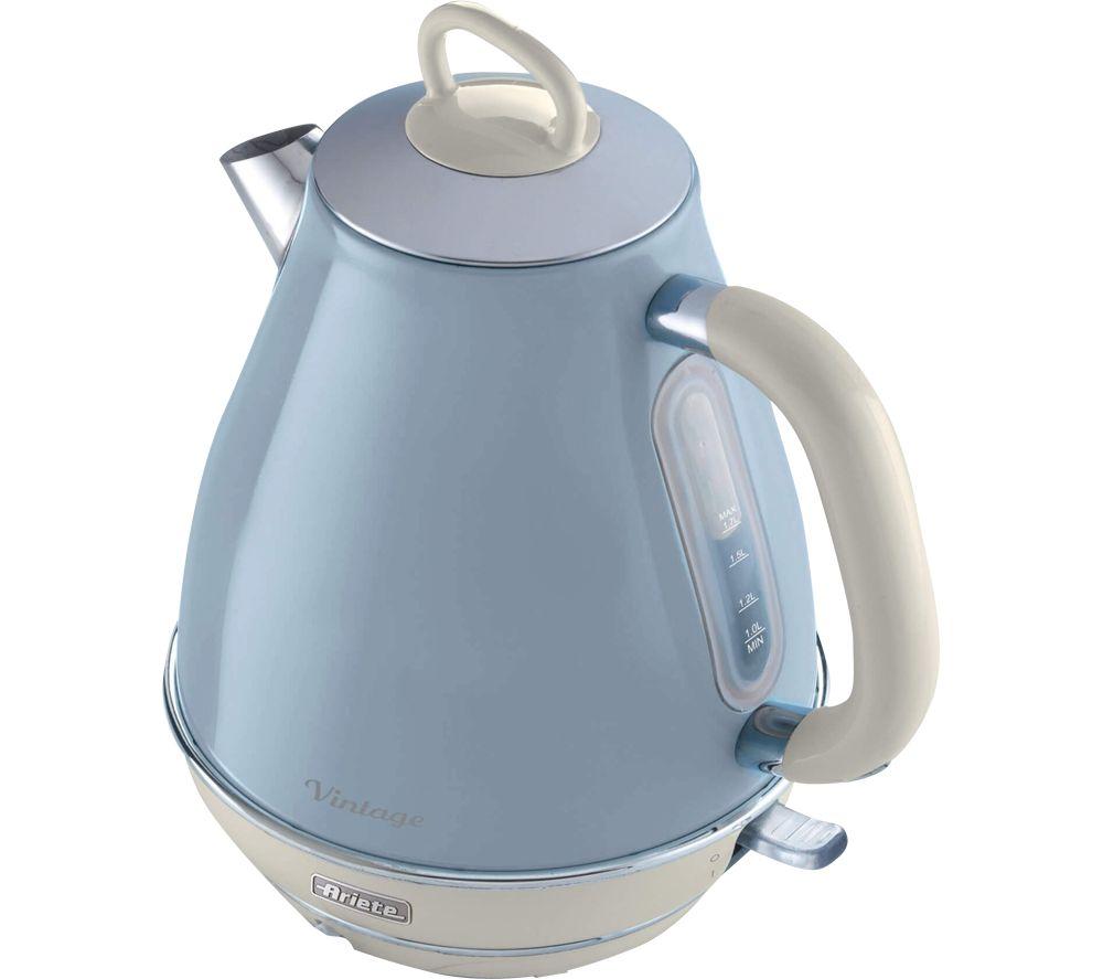 ARIETE Vintage ARPK24 2-Slice Toaster, Jug Kettle & Blender Bundle - Blue image number 4 of 12