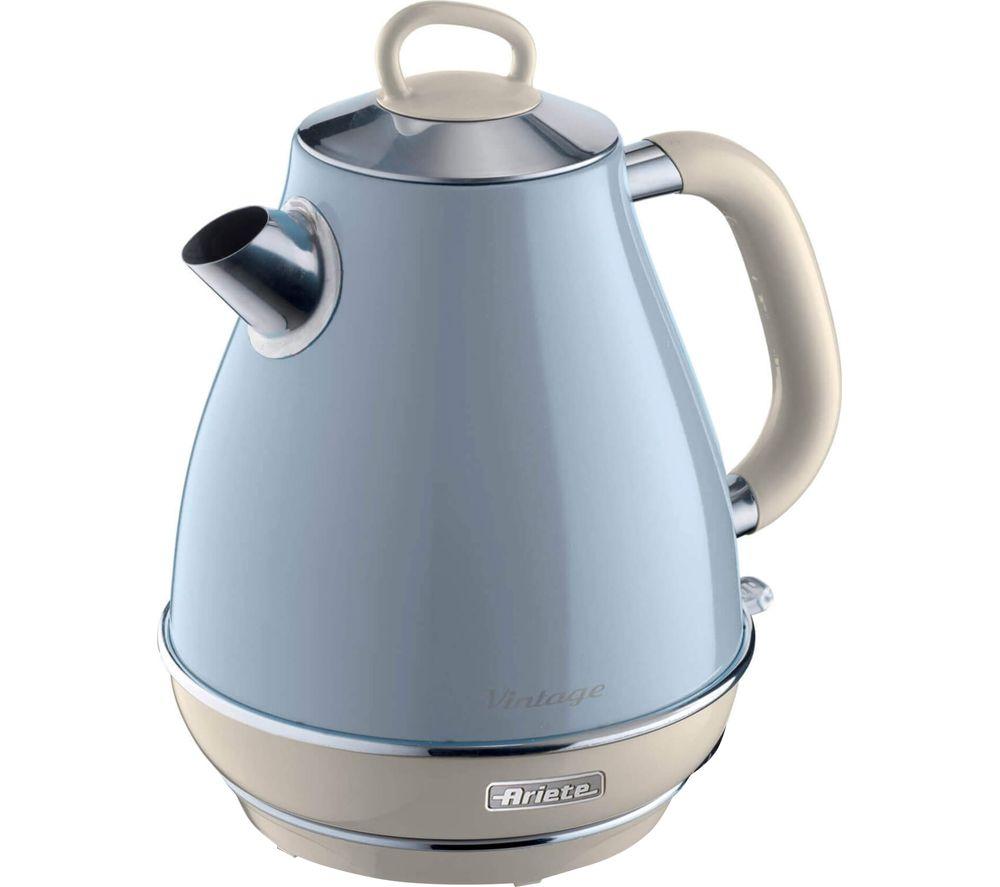 ARIETE Vintage ARPK24 2-Slice Toaster, Jug Kettle & Blender Bundle - Blue image number 5 of 12