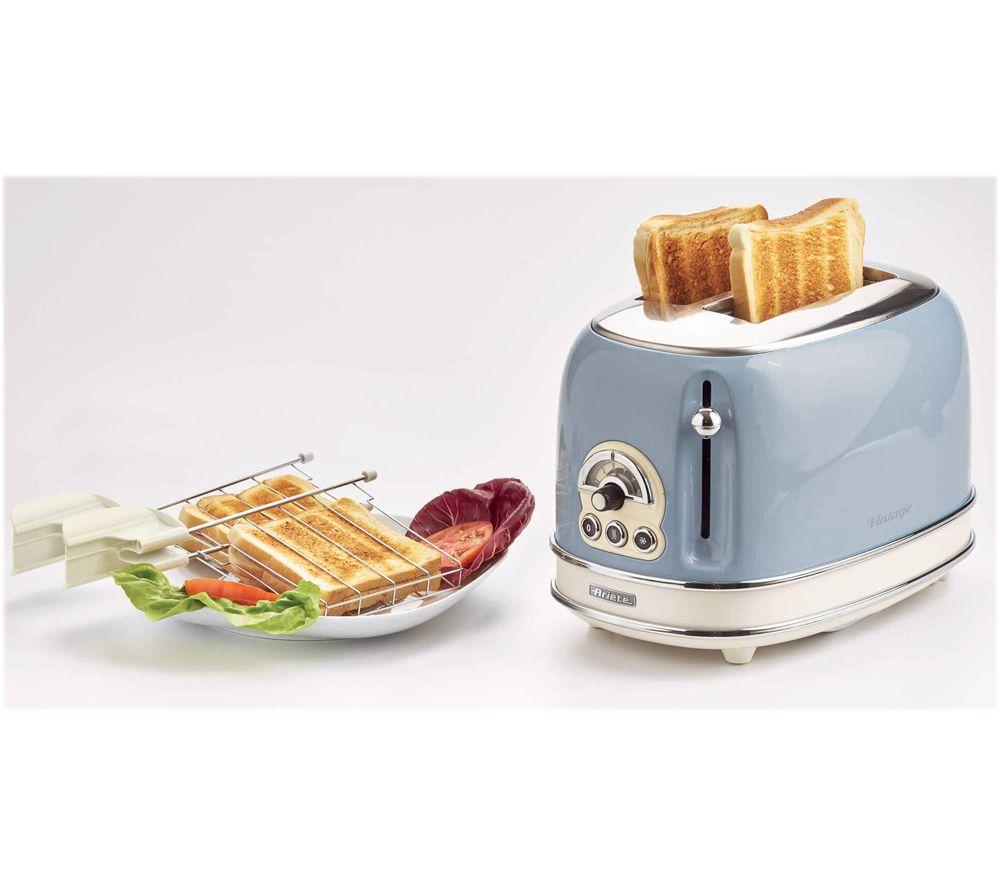 ARIETE Vintage ARPK24 2-Slice Toaster, Jug Kettle & Blender Bundle - Blue image number 10 of 12