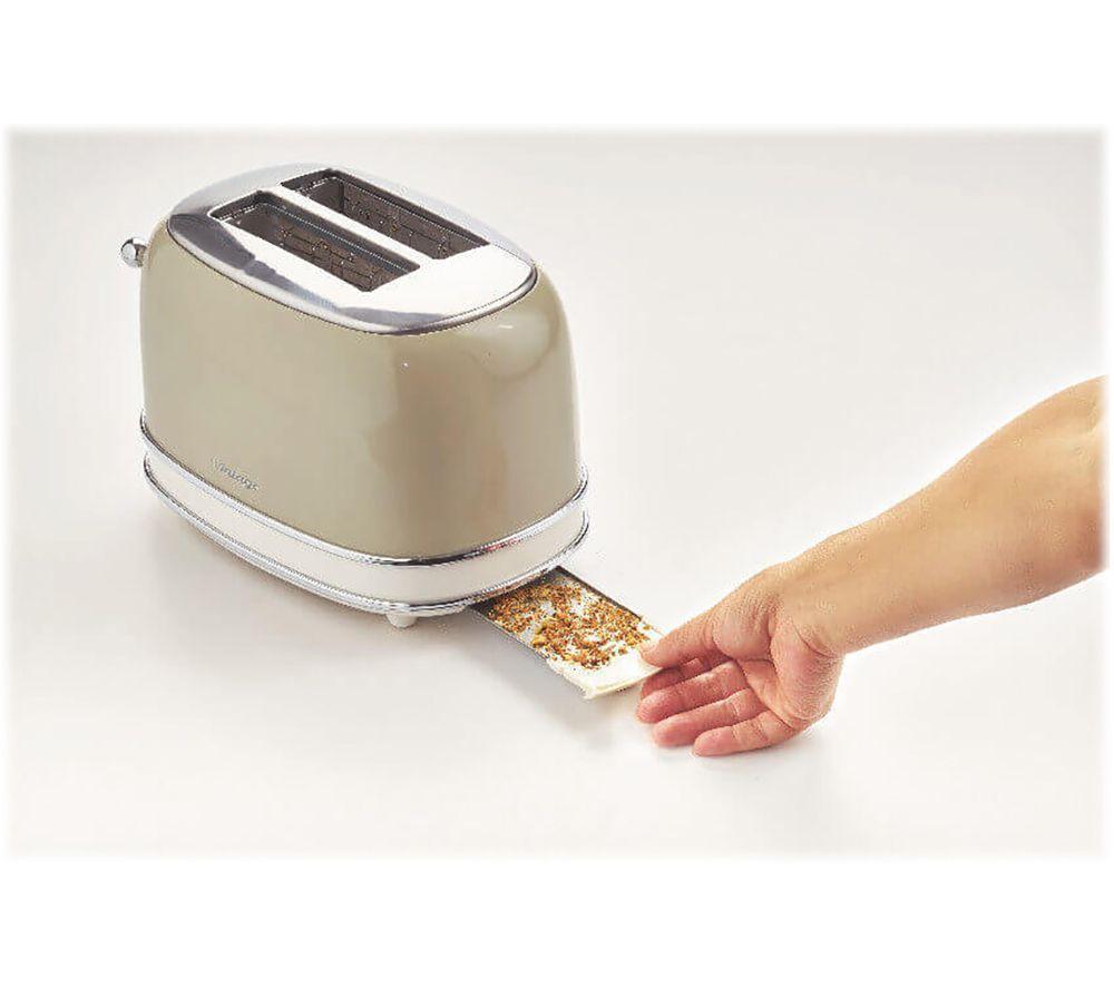 ARIETE Vintage ARPK25 2-Slice Toaster, Traditional Kettle & Blender Bundle - Beige image number 8 of 13