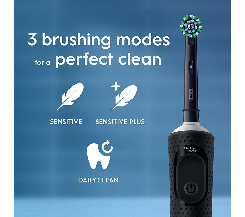 ORAL-B Vitality Pro Electric Toothbrush - Pack of 2, Black & Lilac image number 5 of 11