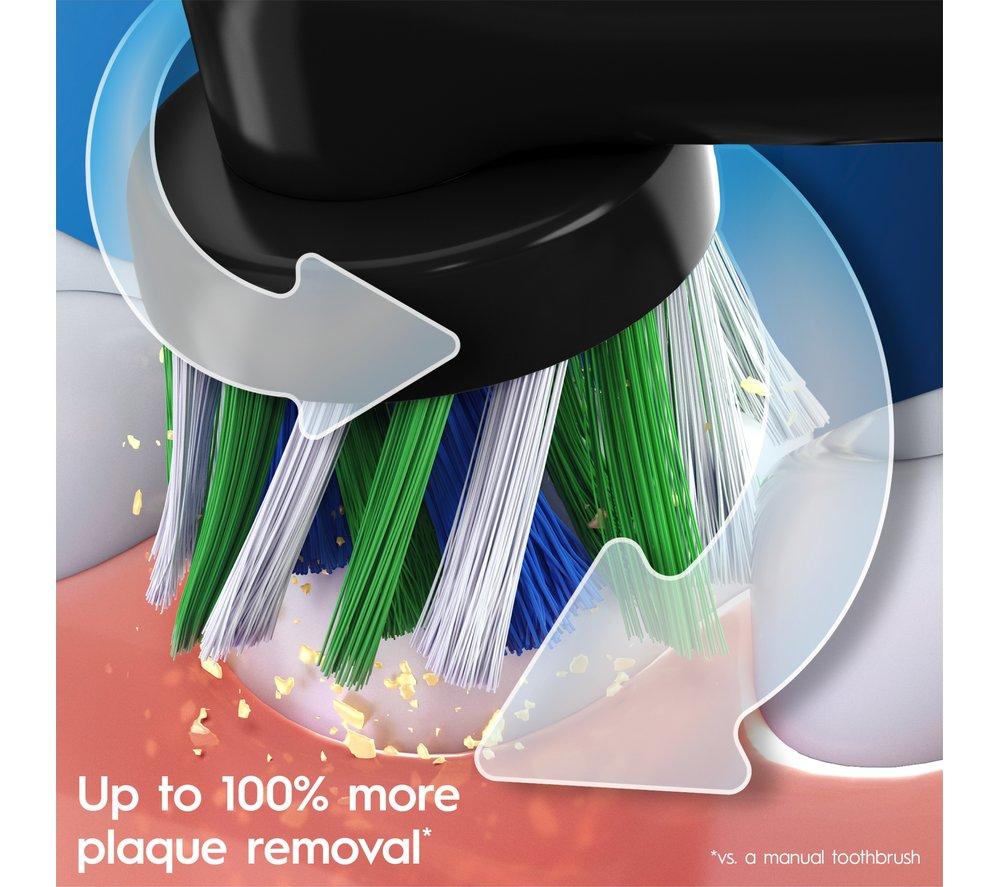 ORAL-B Vitality Pro Electric Toothbrush - Pack of 2, Black & Lilac image number 7 of 11