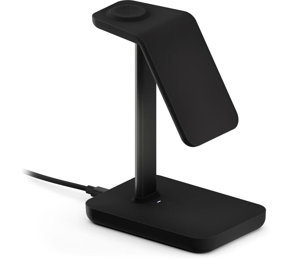 TWELVE SOUTH HiRise 3 Qi Wireless Charging Stand with MagSafe - Black, Black