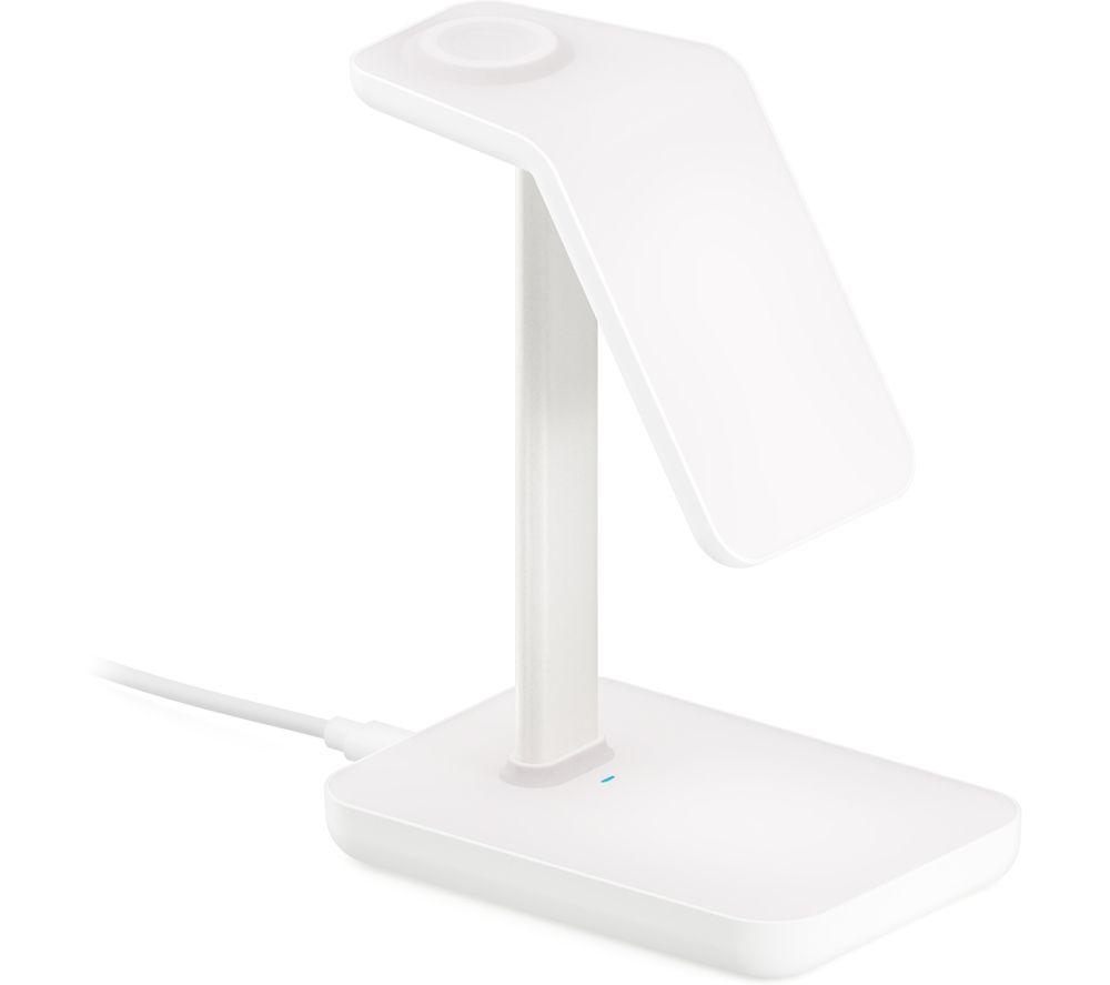 TWELVE SOUTH HiRise 3 Qi Wireless Charging Stand with MagSafe - White, White