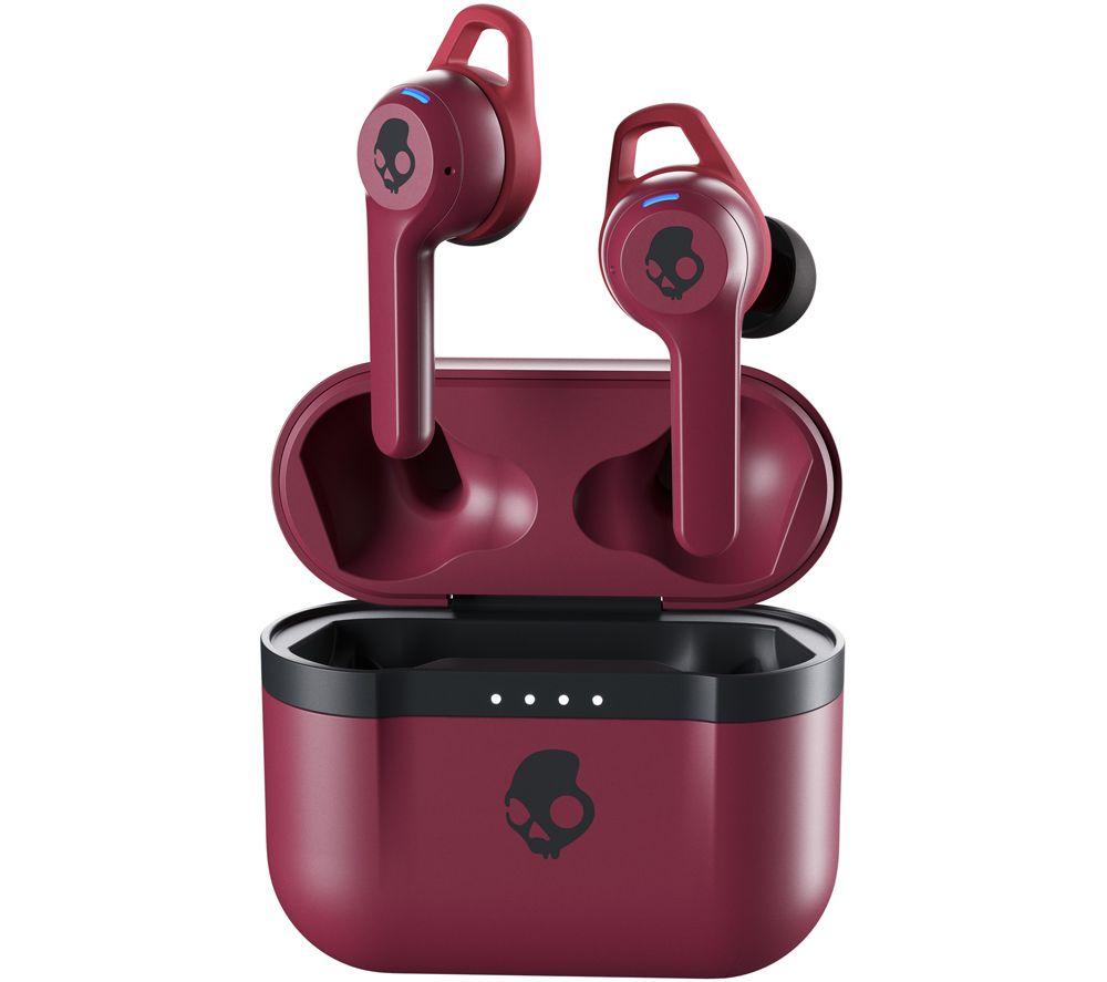 Buy SKULLCANDY Indy Evo Wireless Bluetooth Earphones Deep Red Currys