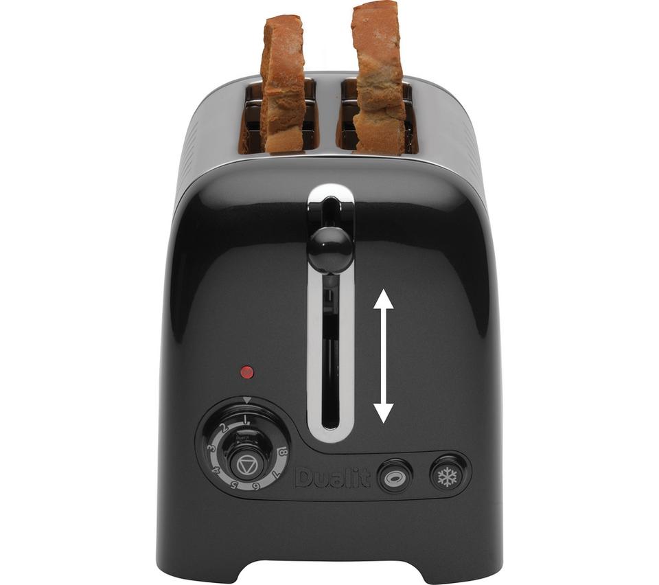 DUALIT Lite 26205 2-Slice Toaster – Black