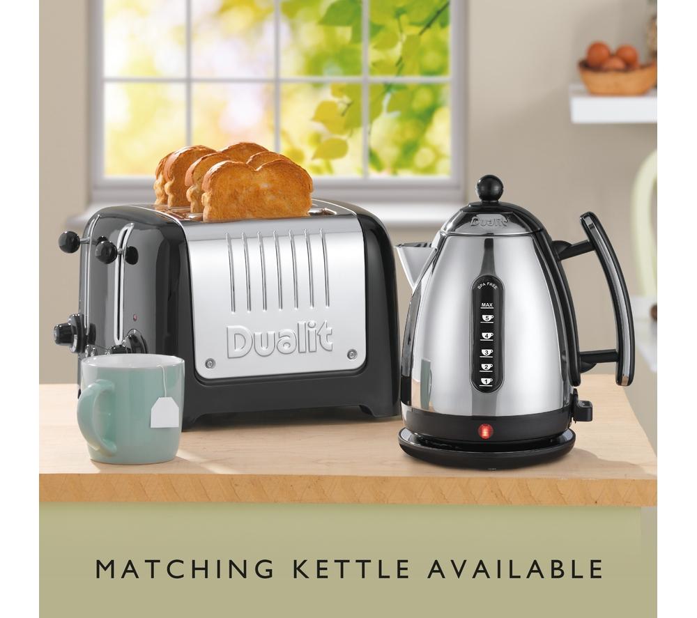 DUALIT Lite 46205 4-Slice Toaster - Gloss Black image number 4 of 8