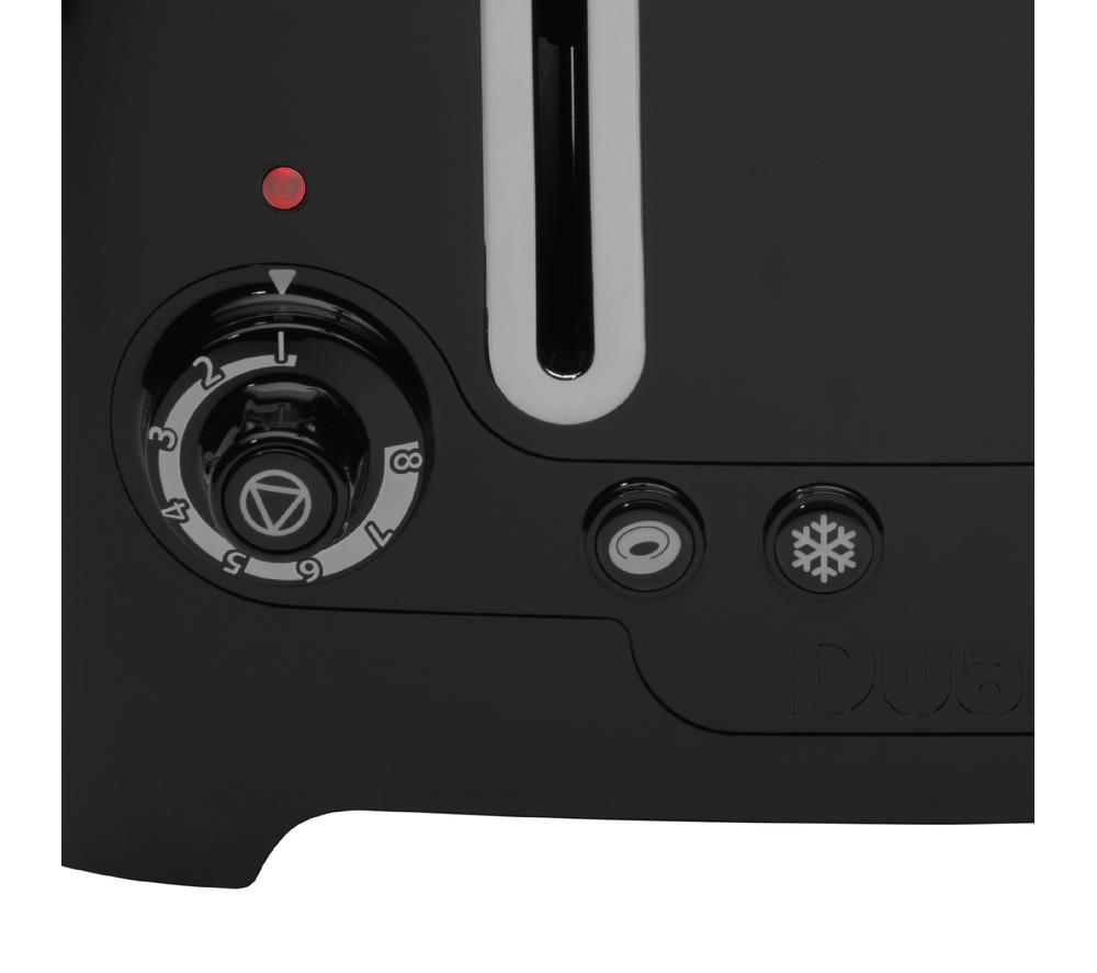 DUALIT Lite 46205 4-Slice Toaster - Gloss Black image number 6 of 8