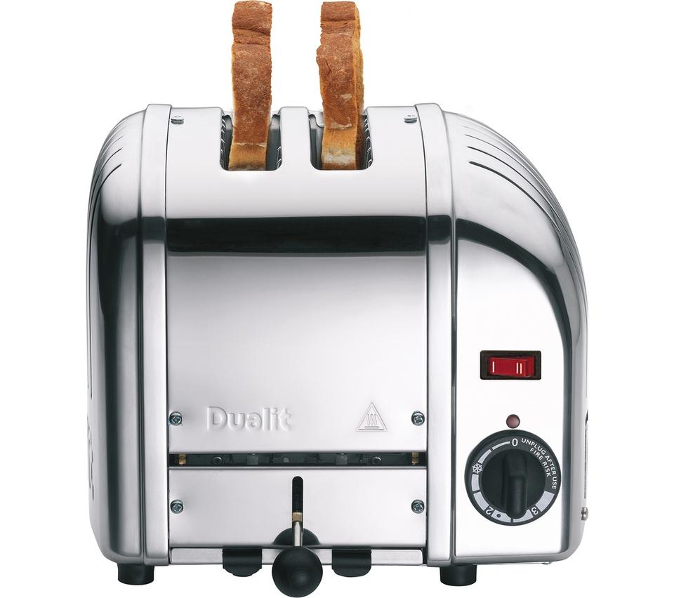 DUALIT Classic 20245 2-Slice Toaster - Silver