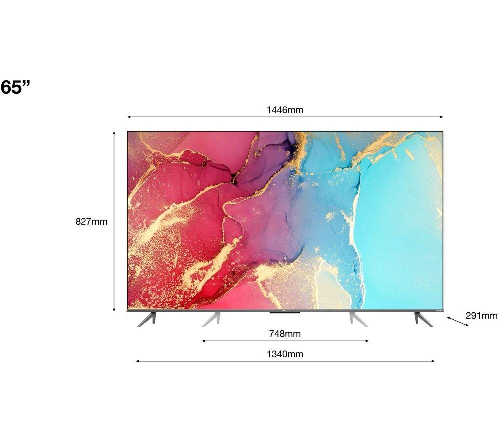 Tcl 65 deals inch roku tv