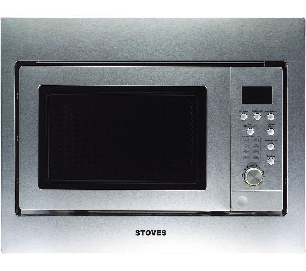 Buy STOVES BIMWG6025 Builtin Microwave with Grill Stainless Steel