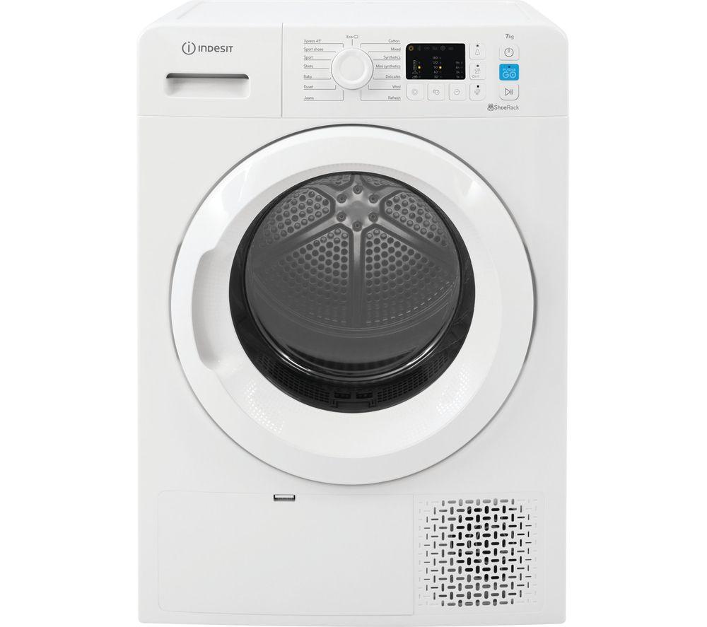 INDESIT YT M10 71 R UK 7 kg Heat Pump Tumble Dryer - White