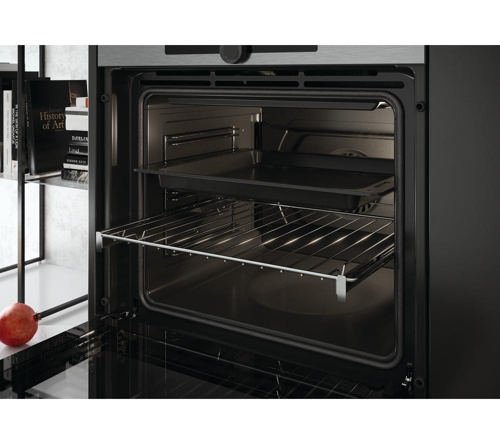 HAIER I-Turn Series 2 HWO60SM2F9XH Electric Pyrolytic Smart Oven - Black & Stainless Steel image number 4 of 16