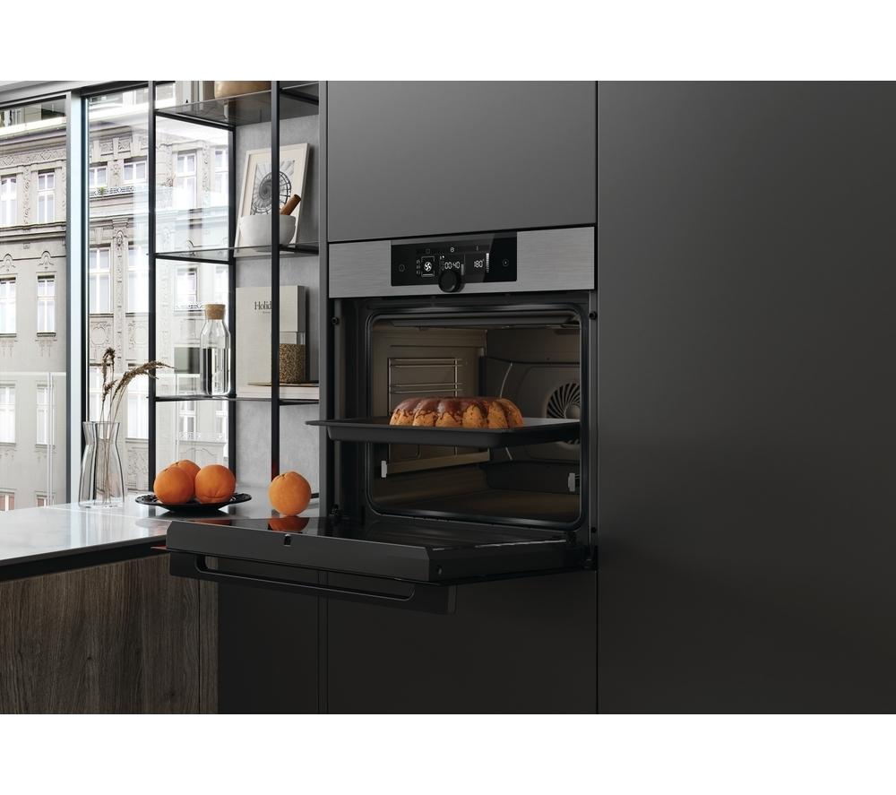 HAIER I-Turn Series 2 HWO60SM2F9XH Electric Pyrolytic Smart Oven - Black & Stainless Steel image number 7 of 16