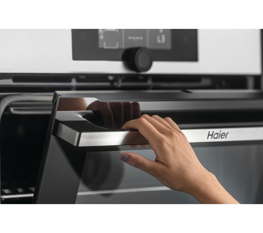 HAIER I-Turn Series 2 HWO60SM2F9XH Electric Pyrolytic Smart Oven - Black & Stainless Steel image number 15 of 16
