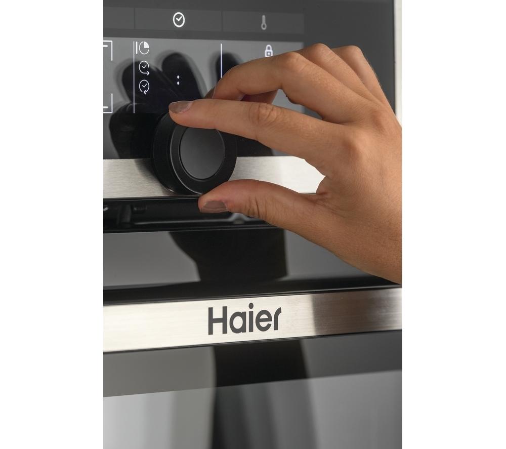 HAIER I-Turn Series 2 HWO60SM2F9XH Electric Pyrolytic Smart Oven - Black & Stainless Steel image number 16 of 16
