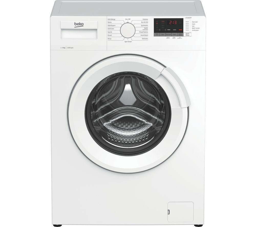 BEKO WTL92151W 9 kg 1200 Spin Washing Machine - White White