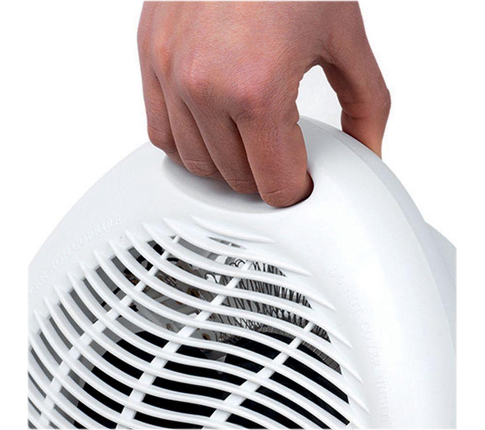 BELDRAY EH0567WK Portable Hot & Cool Fan Heater - White image number 3 of 6