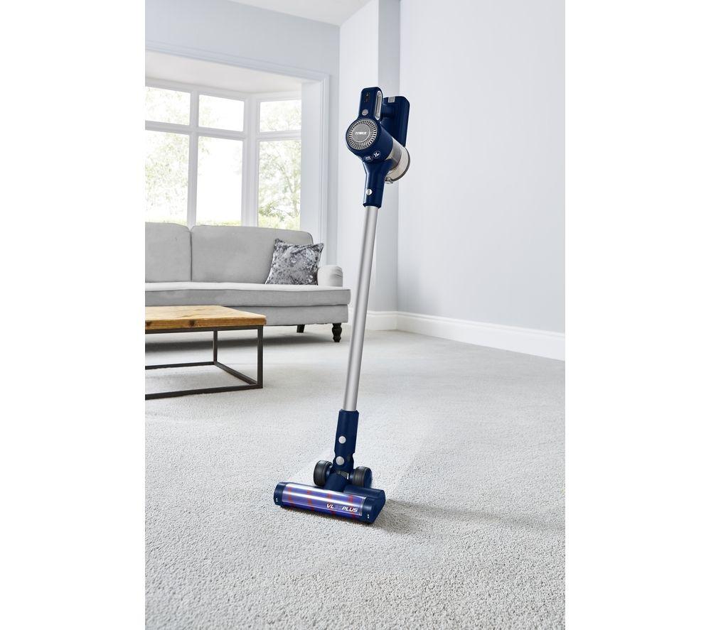 TOWER Plus Anti-Tangle 3-in-1 VL35 Cordless Vacuum Cleaner - Blue & Silver image number 15 of 16