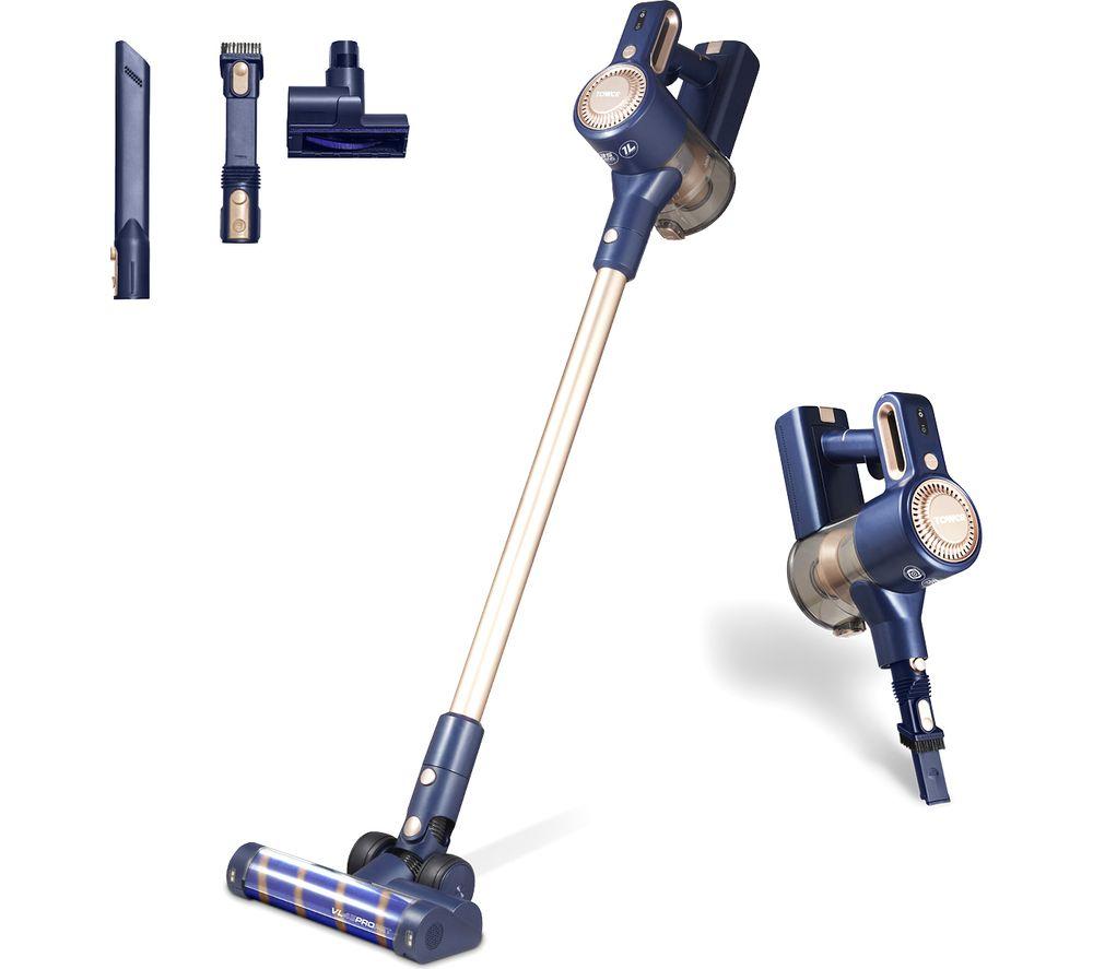 Tower Pro Pet 3-In-1 Vl45 Cordless Vacuum Cleaner - Blue & Gold, Gold,Blue