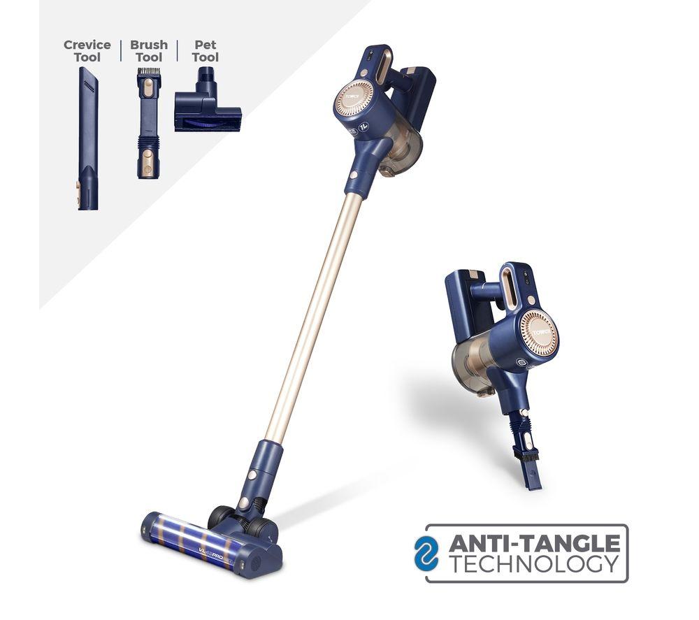 TOWER Pro Pet 3-in-1 VL45 Cordless Vacuum Cleaner - Blue & Gold image number 2 of 17