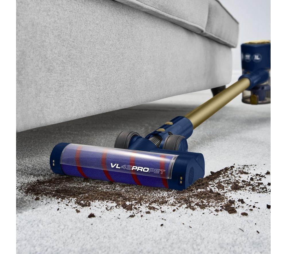 TOWER Pro Pet 3-in-1 VL45 Cordless Vacuum Cleaner - Blue & Gold image number 11 of 17