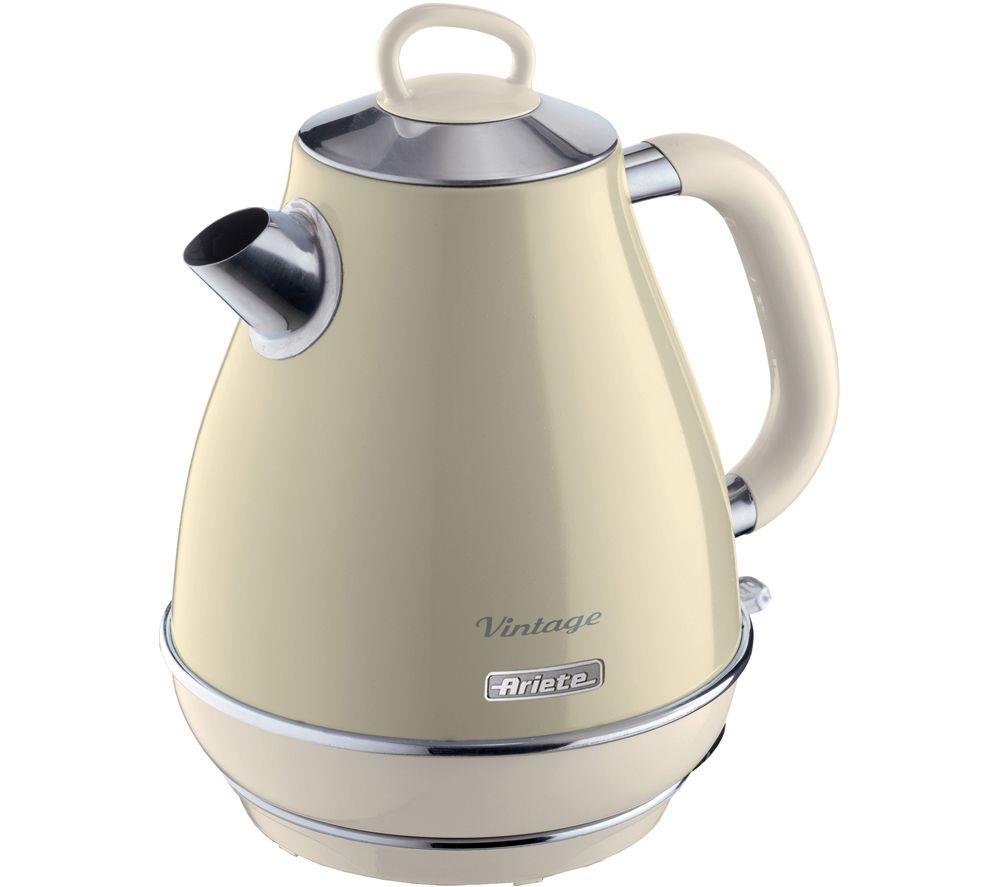ARIETE Vintage ARPK4 Coffee Machine, Toaster & Kettle Bundle - Beige image number 5 of 5
