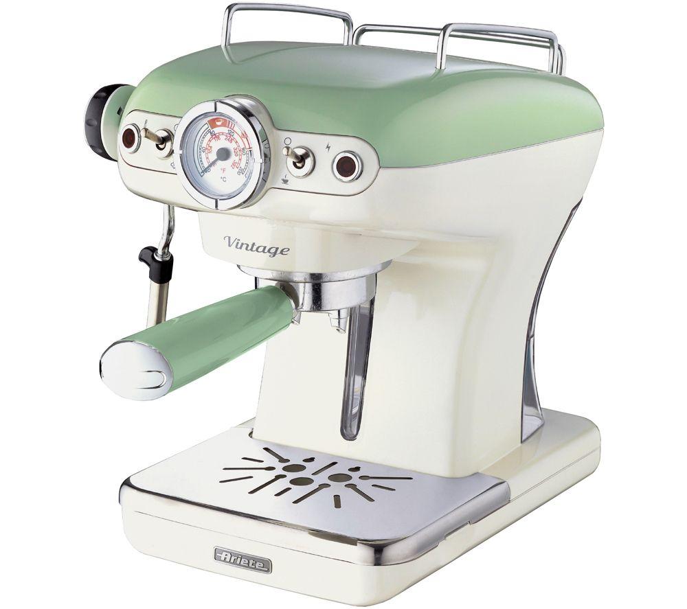 ARIETE Vintage ARPK5 Coffee Machine, Toaster & Kettle Bundle - Green image number 2 of 5