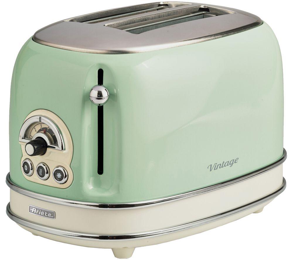 ARIETE Vintage ARPK5 Coffee Machine, Toaster & Kettle Bundle - Green image number 3 of 5