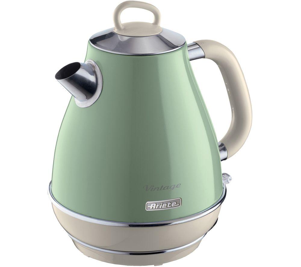 ARIETE Vintage ARPK5 Coffee Machine, Toaster & Kettle Bundle - Green image number 4 of 5