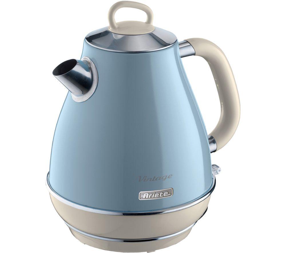 ARIETE Vintage ARPK6 Coffee Machine, Toaster & Kettle Bundle - Blue image number 4 of 5