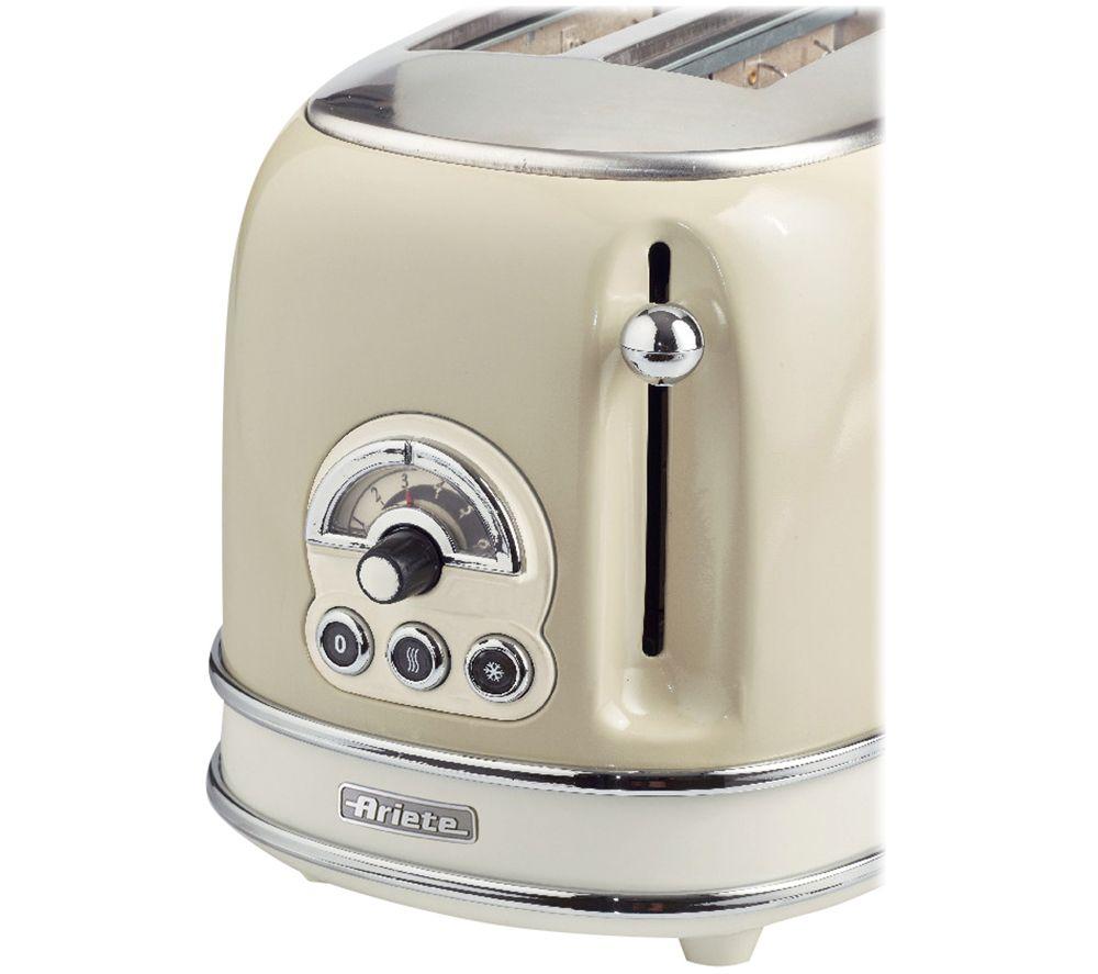 ARIETE Vintage ARPK7 Coffee Machine, Toaster & Kettle Bundle - Beige image number 4 of 13
