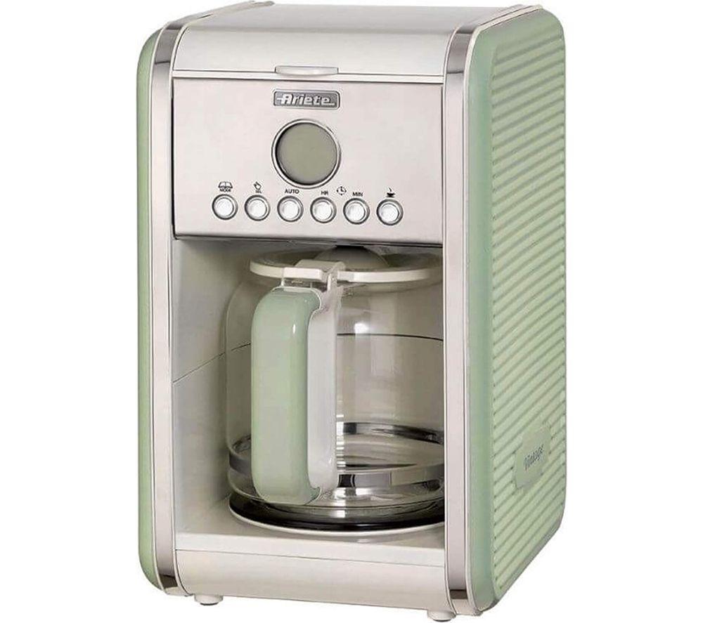 ARIETE Vintage ARPK8 Coffee Machine, Toaster & Kettle Bundle - Green image number 2 of 12