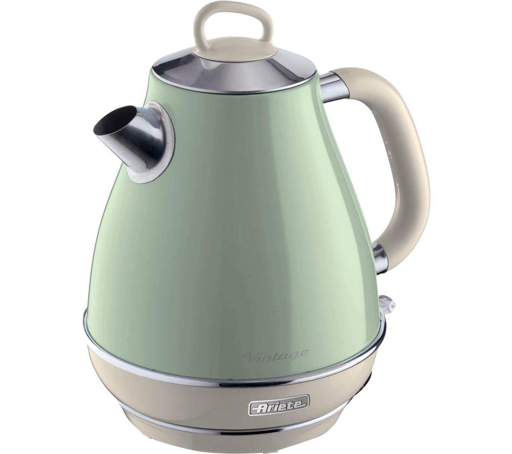 ARIETE Vintage ARPK8 Coffee Machine, Toaster & Kettle Bundle - Green image number 5 of 12