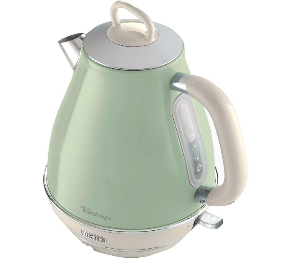 ARIETE Vintage ARPK8 Coffee Machine, Toaster & Kettle Bundle - Green image number 6 of 12