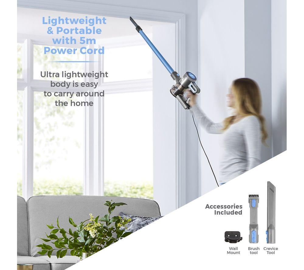 TOWER Performance VL20 Upright Bagless Vacuum Cleaner - Aqua Blue image number 8 of 12