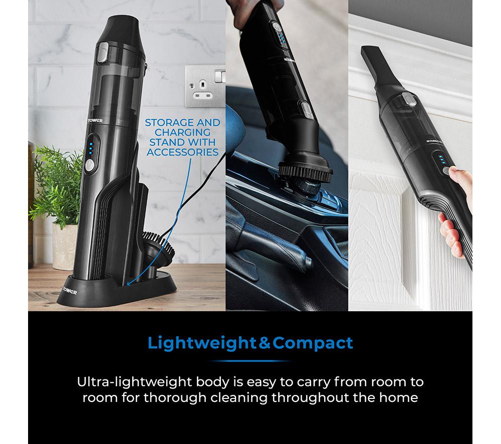 TOWER T527000 Handheld Vacuum Cleaner - Black image number 5 of 17