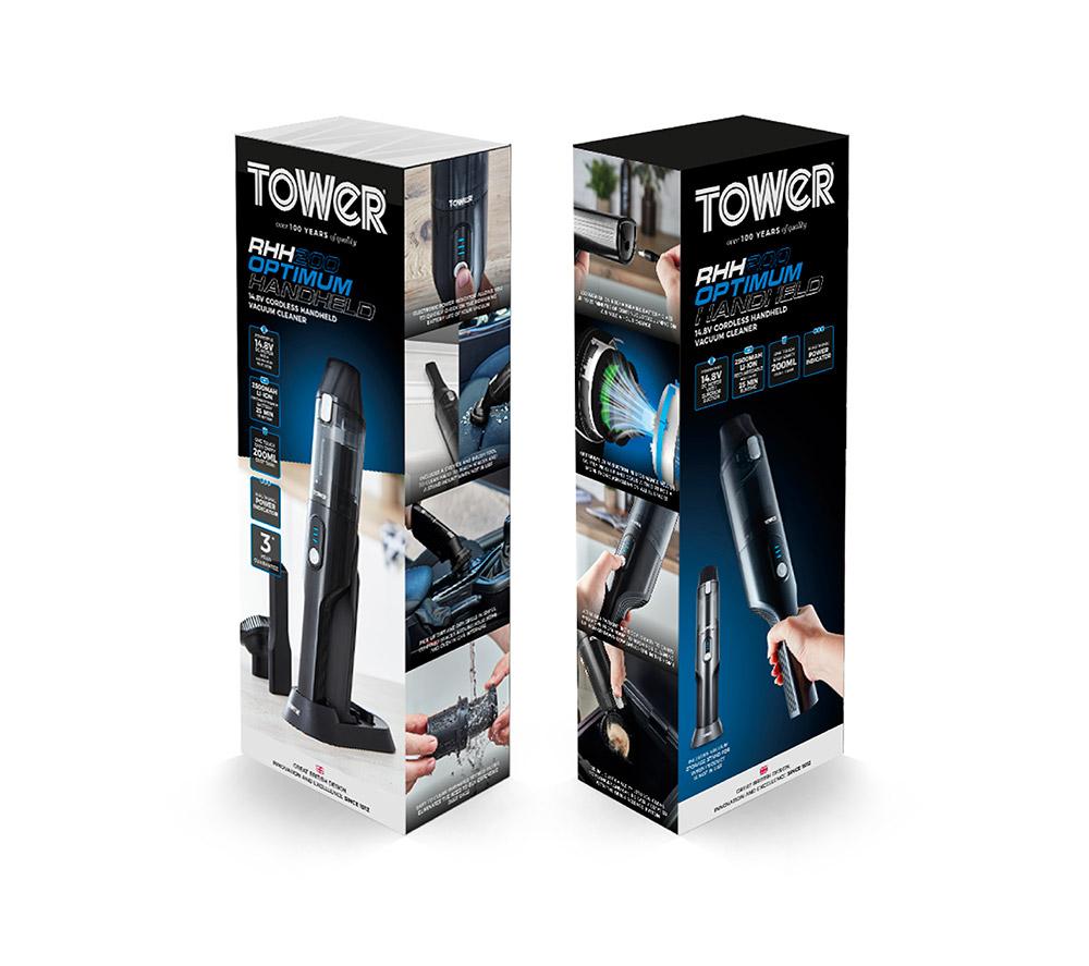 TOWER T527000 Handheld Vacuum Cleaner - Black image number 8 of 17