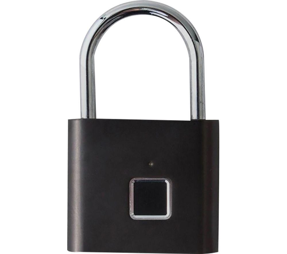 Image of ENER-J ZD-GL01 Smart Fingerprint Padlock, Black