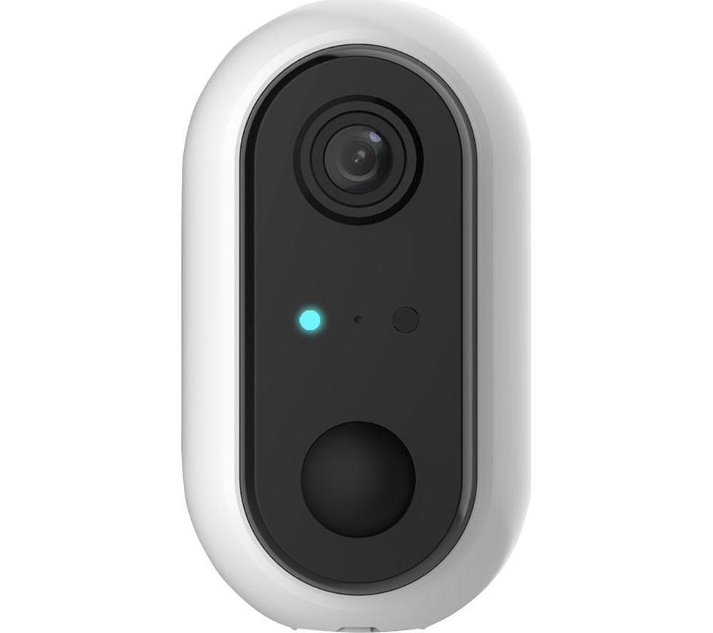 Image of ENER-J SHA5319 Full HD WiFi Security Camera, Black,White