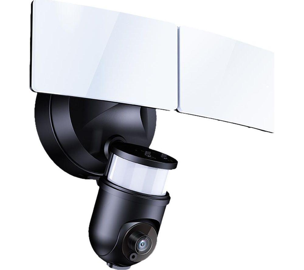 ENER-J Floodlight SHA5294 Full HD WiFi Security Camera - Black, Black,White