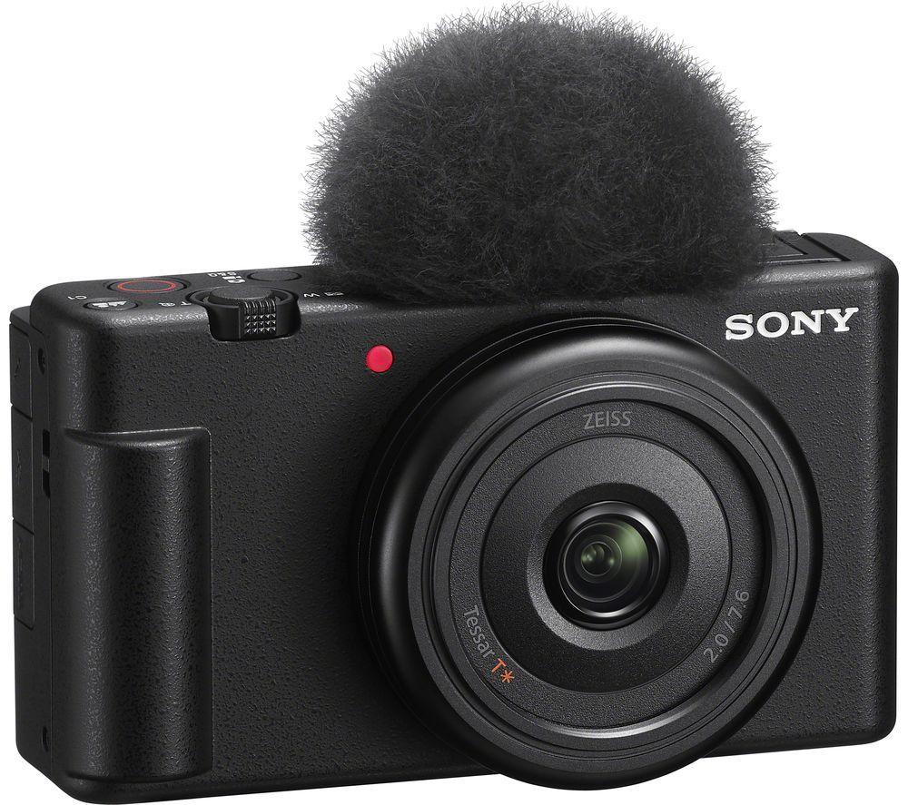 【SONY】VLOGCAM ZV-1F / GP-VPT2BT Sony ZV-1F + GP-VPT2BT Grip - Black | Ted's Cameras