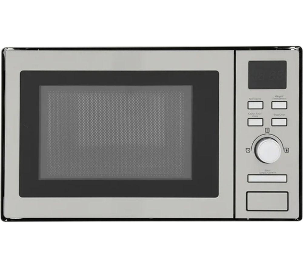 MONTPELLIER MWBi17-300 Built-in Compact Solo Microwave - Stainless Steel, Stainless Steel