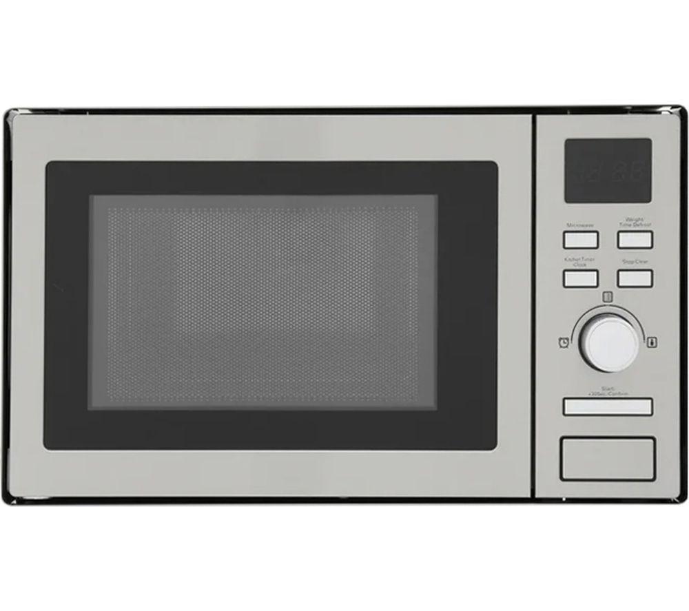 MONTPELLIER MWBi17-300 Built-in Compact Solo Microwave - Stainless Steel